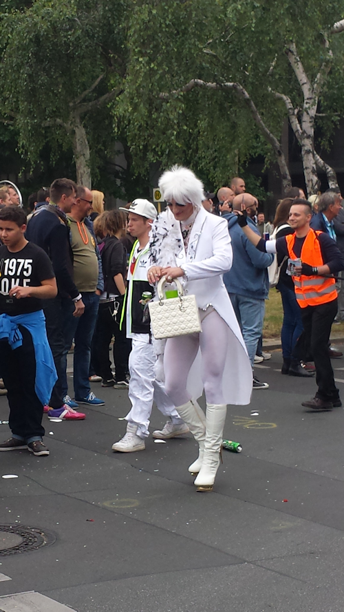 CSD-Parade Berlin 2014: eine CSD-Diva