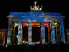 Brandenburger Tor beim Festival of Lights