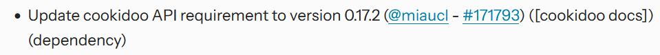 Ausschnitt aus dem Änderungsprotokoll zu Home Assistant 2026.1