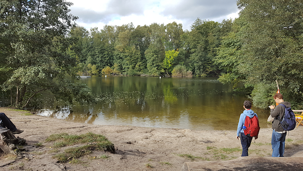 Badestelle am Teufelssee