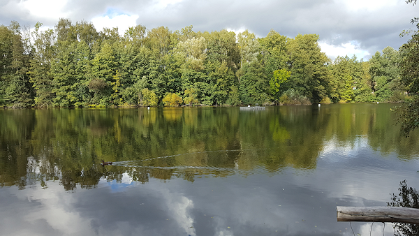 Ausblick auf den Teufelssee