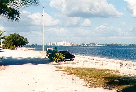 Blick zur Brücke nach Fort Myers