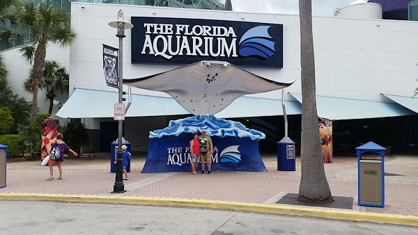 Eingang vom Florida Aquarium