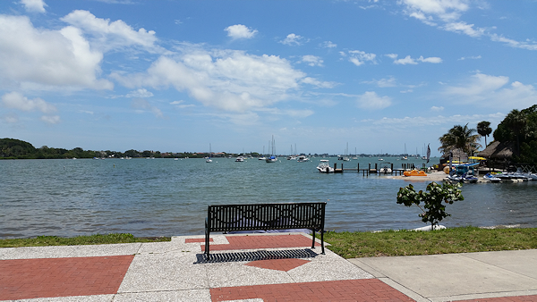 Blick auf die Sarasota Bay